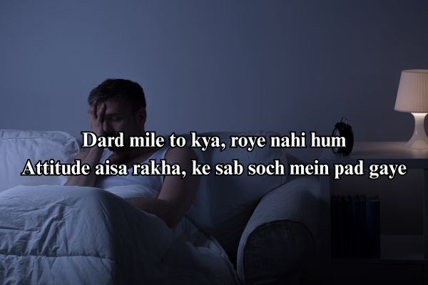 broken heart attitude shayari for boys