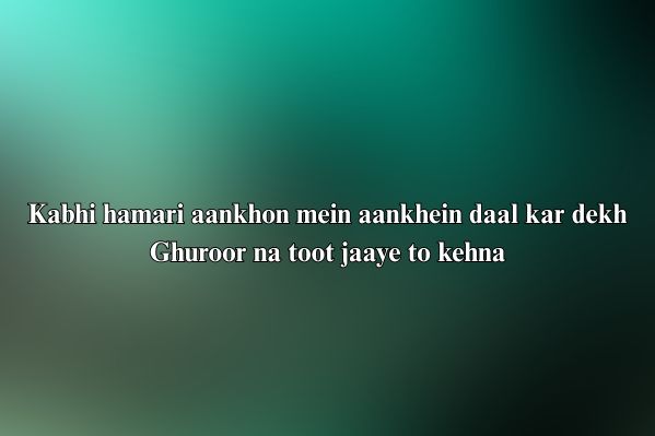 badmash shayari