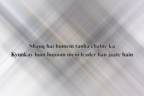 badmash shayari