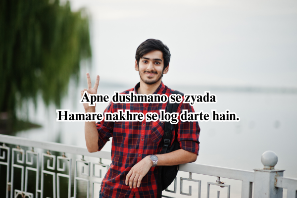 Badmash shayari hindi attitude