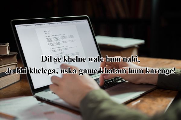 killer attitude shayari bhai