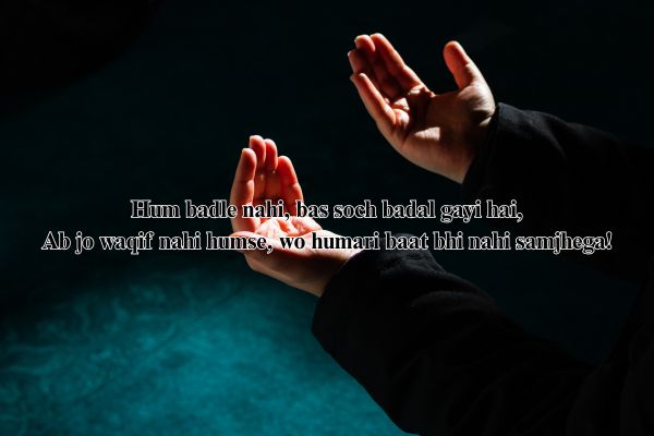 shayari rangdari attitude
